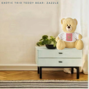 Exotic Trio Teddy Bear