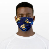 Exotic Tropical Forest Adult Cloth Face Mask (Worn)