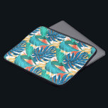 Exotic Tropical Leaves Laptop Sleeve<br><div class="desc">Exotic Tropical Leaves</div>