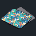 Exotic Tropical Leaves Laptop Sleeve<br><div class="desc">Exotic Tropical Leaves</div>