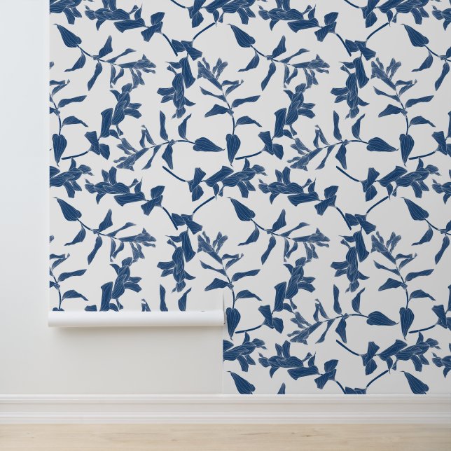 Exotic tropical line illustration. wallpaper  (Application)