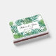 Exotic Tropical Palm Leaves Greenery Wedding Favor Matchboxes | Zazzle