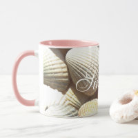 Exotic Tropical Sea Shells Summer Beach Theme Mug