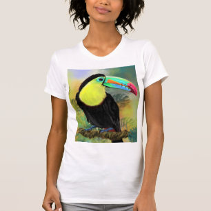 Exotic Tropical Toco T-Shirt - Toucan Bird