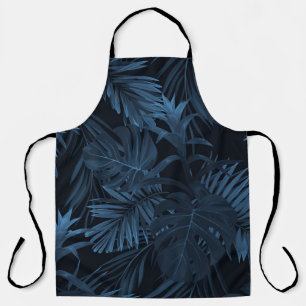 Exotic tropical vrctor background with hawaiian pl apron