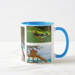 Exotic Vacation Photo Collage Coffee Mug at Zazzle