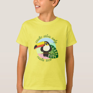 Exotic Vibes Toucan Colorful Tropical Bird T-Shirt
