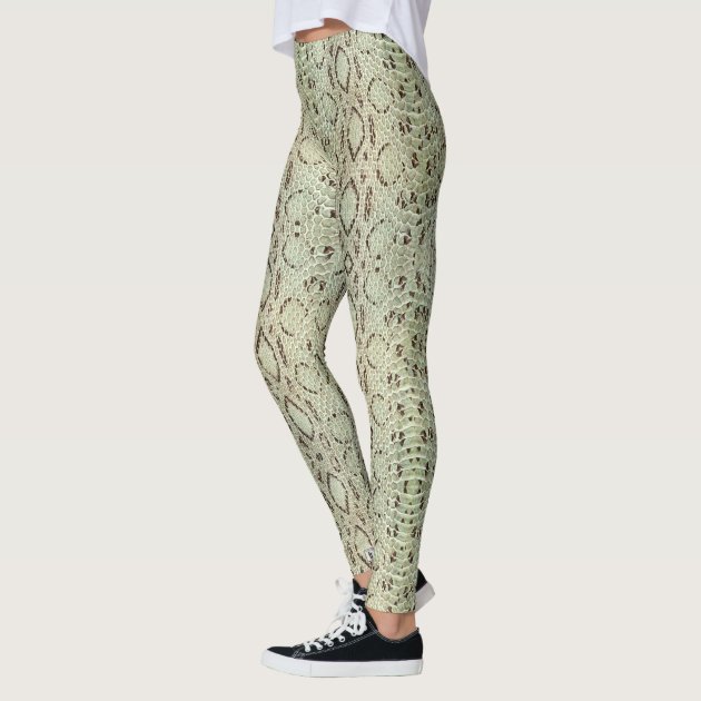 Green snakeskin outlet leggings