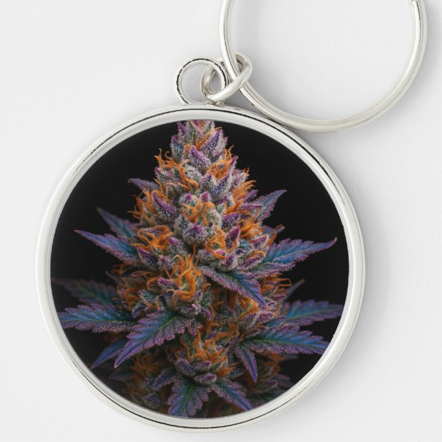 Exotic weed keychain (Front)