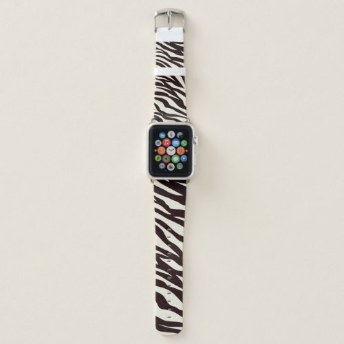 Exotic Zebra Print Apple Watch Band