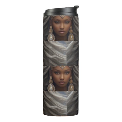 Exotically Gray  Thermal Tumbler