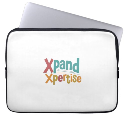 expand expertise laptop sleeve