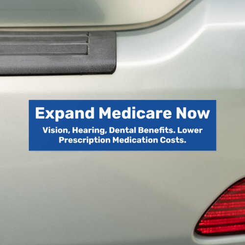 Expand Medicare Now Bumper Sticker