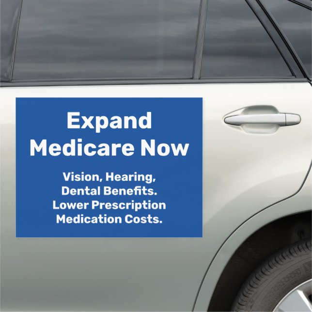 Expand Medicare Now Car Magnet (In Situ)