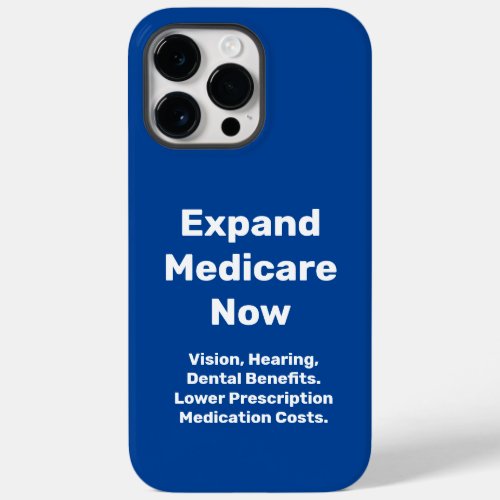 Expand Medicare Now Case_Mate iPhone 14 Pro Max Case