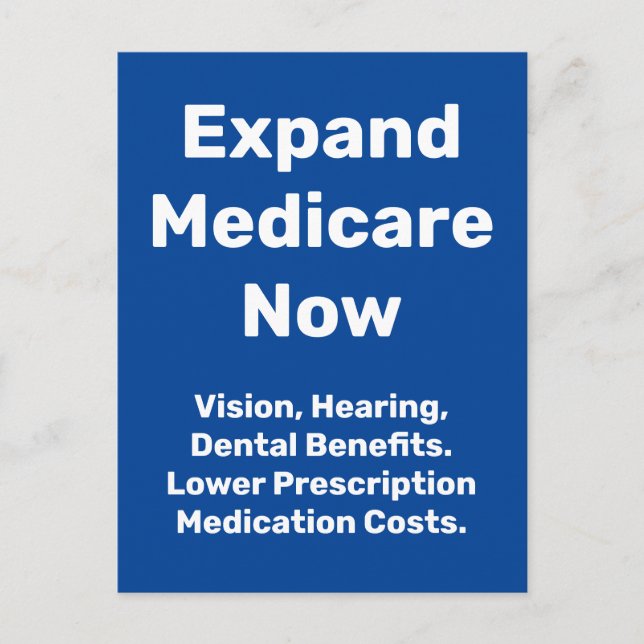 Expand Medicare Now Postcard (Front)