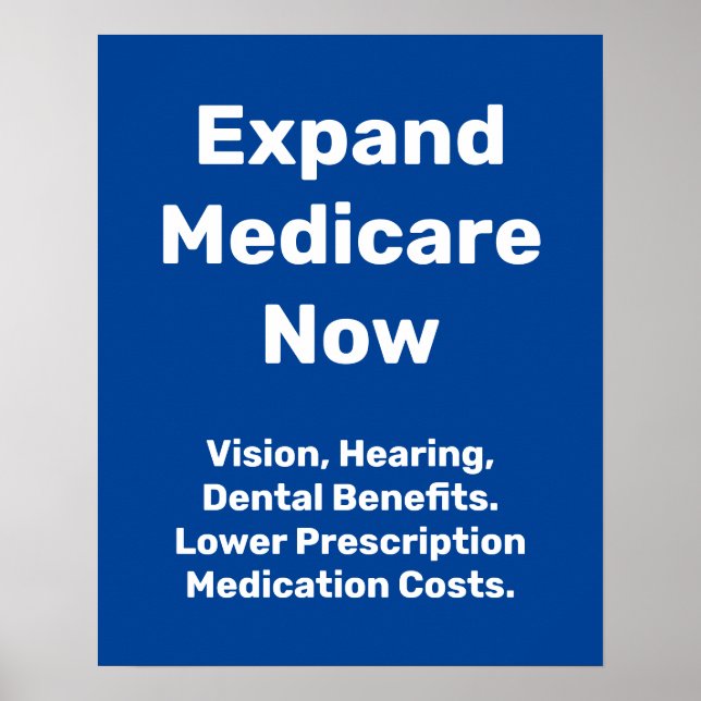 Expand Medicare Now Poster (Front)