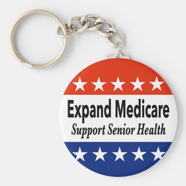 Expand Medicare to Support Senior Health Keychain (Front)