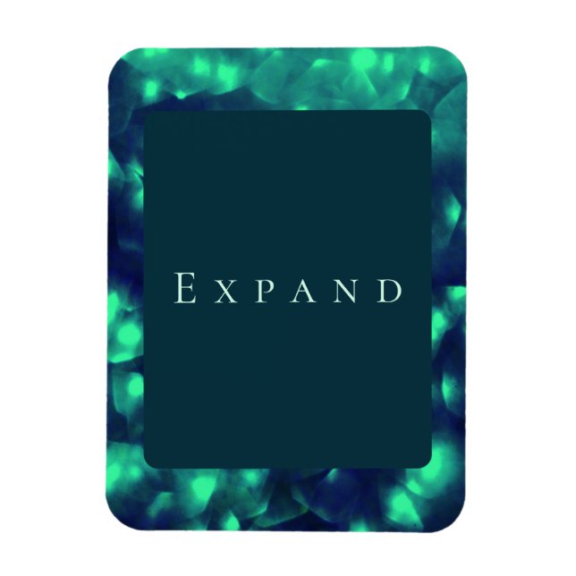 "Expand" Photo Magnet (Vertical)