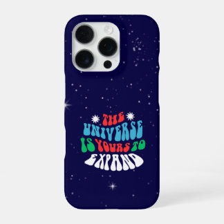 Expand the Universe – Motivational Galaxy iPhone 16 Pro Case