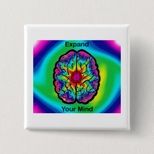 Expand Your Mind Pinback Button