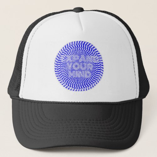 Expand Your Mind Psychedelic Trucker Hat