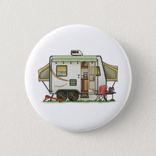 Expandable Hybred Trailer Camper Pinback Button