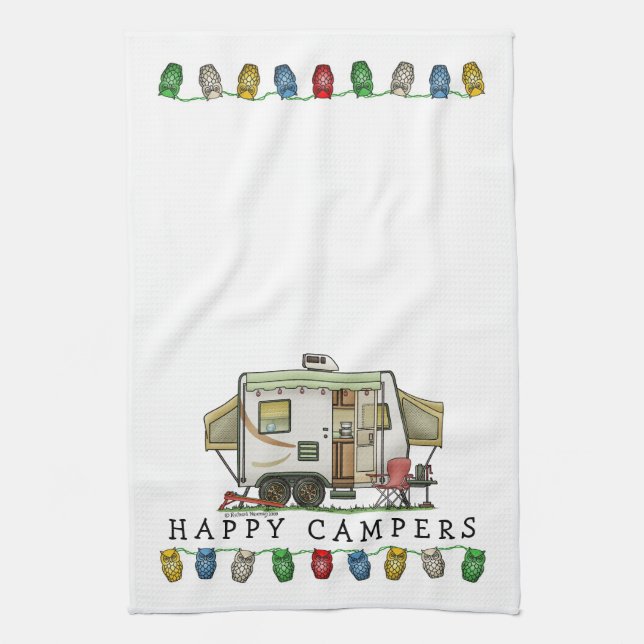 Expandable Hybred Trailer Camper Towel (Vertical)