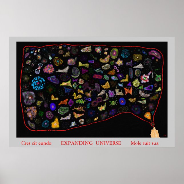 Expanding Universe Poster (Front)