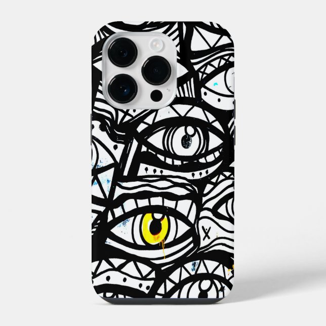 Expanse of eyes iphone case (Back)