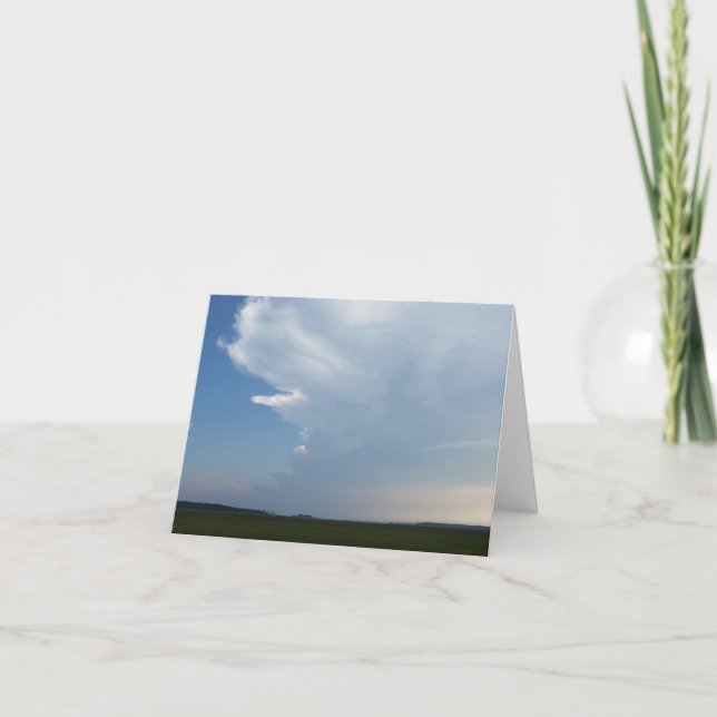 Expansive Sky Lifting Me Into the Beautiful Beyond Thank You Card (Front)