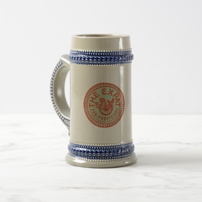 Expat Stein mug (Front Left)