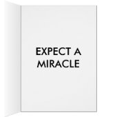 EXPECT A MIRACLE CARDS (Inside (Right))