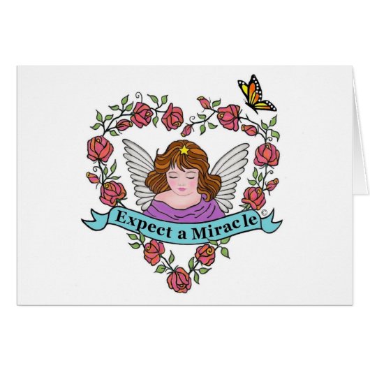 Expect a Miracle Cards (Front Horizontal)