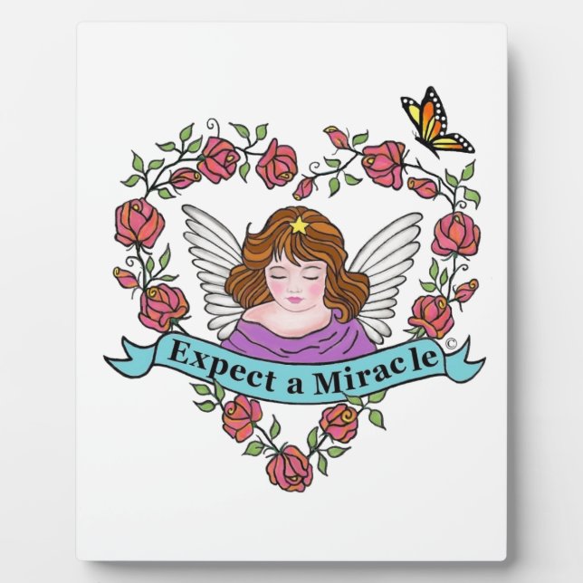 Expect a Miracle Plaque (Front)