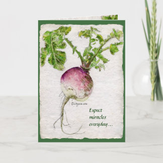 Expect Miracles Everyday... Fine Art Greeting Card