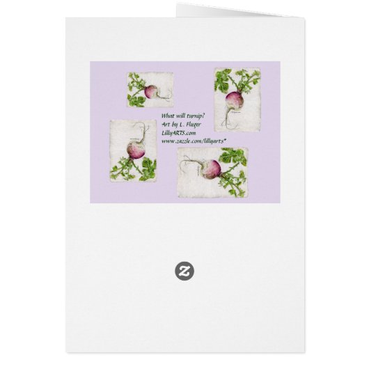 Expect Miracles Everyday Turnip Cards (Back)
