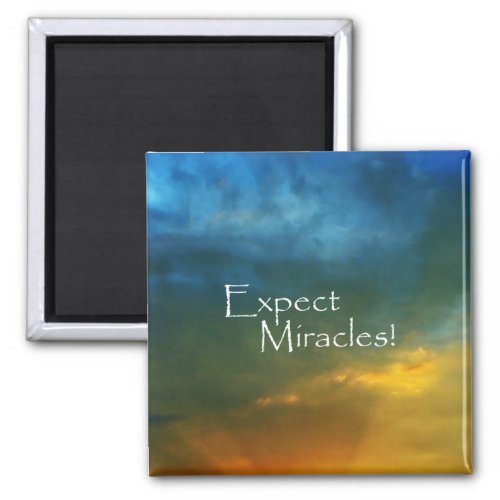 Expect Miracles Magnet