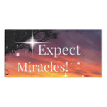 Expect Miracles Sparkle Sunset Inspirational Quote Door Sign Expect Miracles Sparkle Sunset Inspirational Quote Door Sign