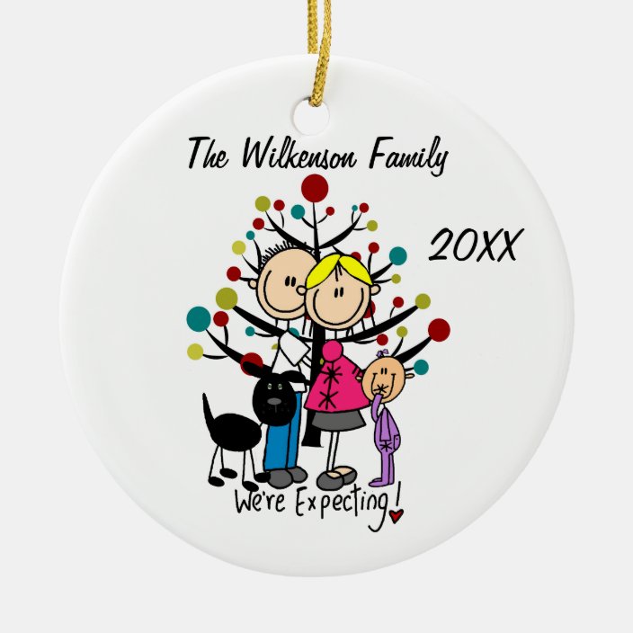 girl and dog ornament