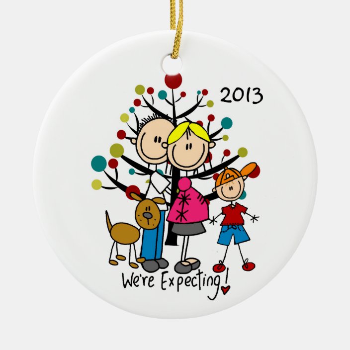 expecting ornament with dog