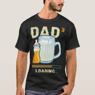 Expectant Dad Dad to be Future Dad 3rd child  2 T-Shirt