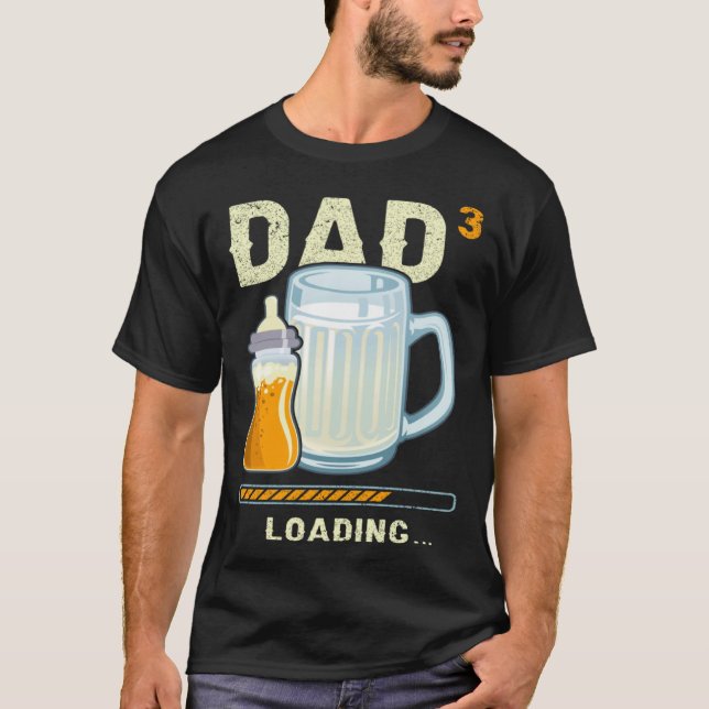 Expectant Dad Dad to be Future Dad 3rd child  2 T-Shirt (Front)