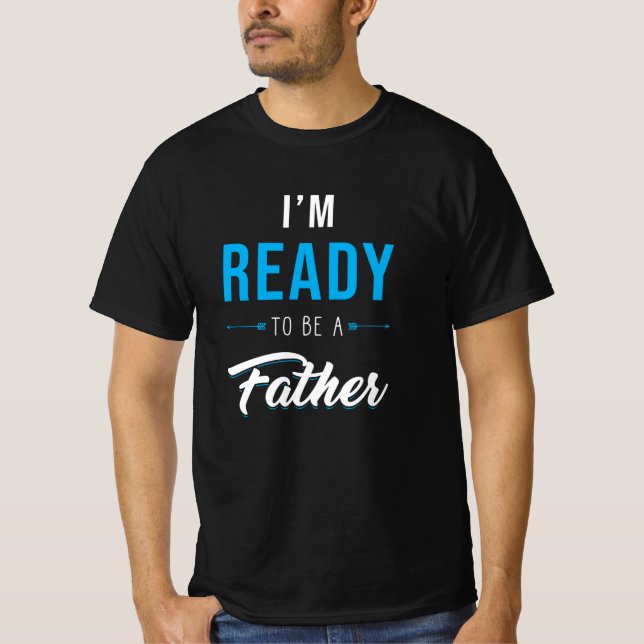 Expectant Dad Gift Father Pregnancy T-Shirt (Front)