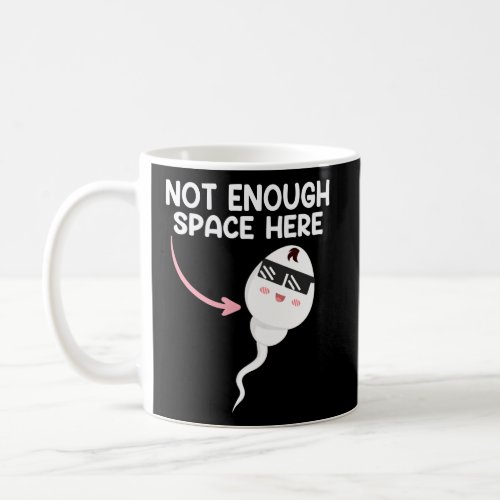 Expectant Mom 2024 Not Enough Space Here Pregnant  Coffee Mug