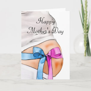 Expectant Mother Mother's Day Card
