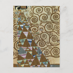 Expectation by Gustav Klimt Postcard