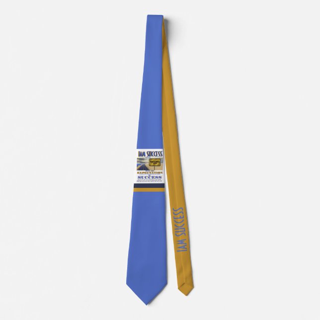 EXPECTATION OF SUCCESS NECK TIE (Front)