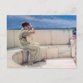 Expectations by Lawrence Alma Tadema Postcard
