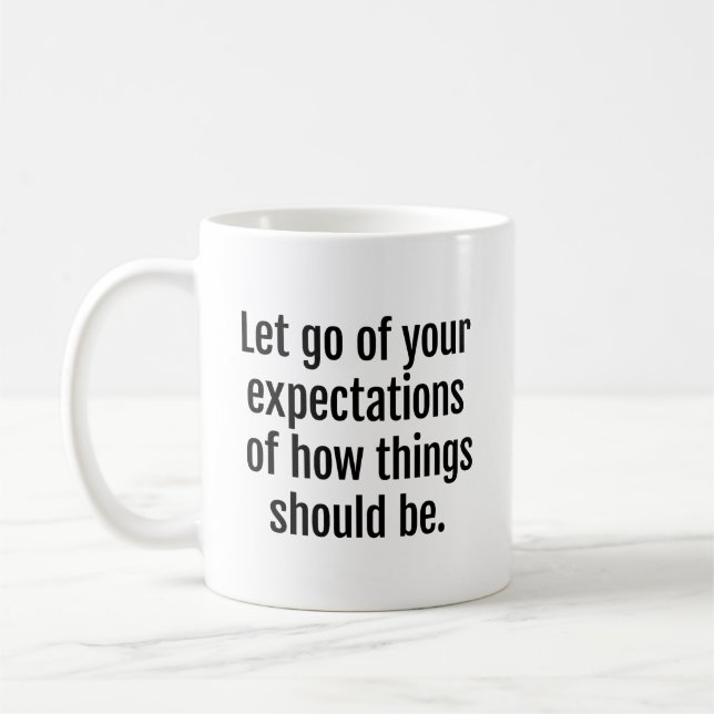 Expectations Mug (Left)